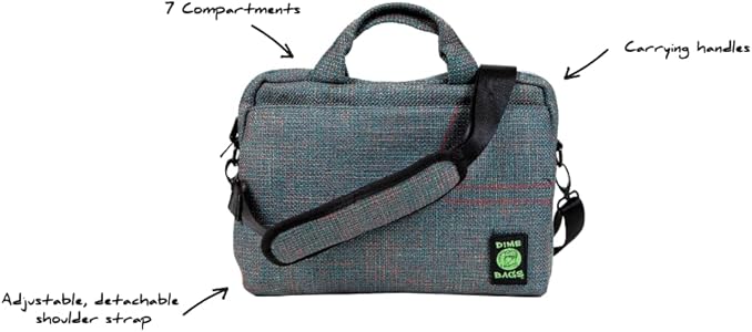 Amazon.com: DIME BAGS Laptop Bag with Padded Interior, Multi